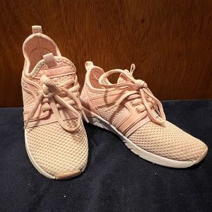 Nautica size 13 baby pink tennis shoes